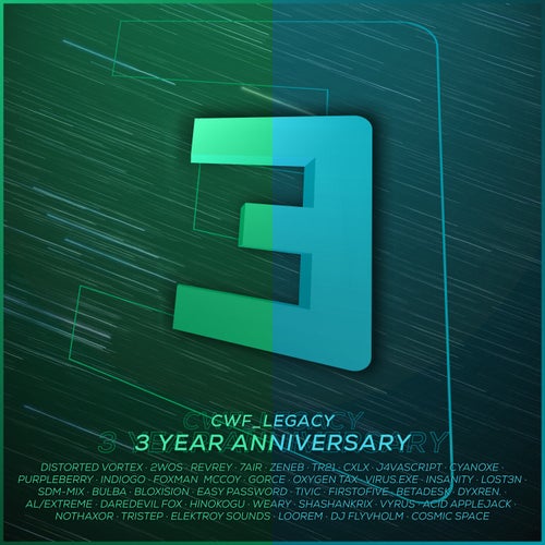 cwf_legacy: 3 Year Anniversary