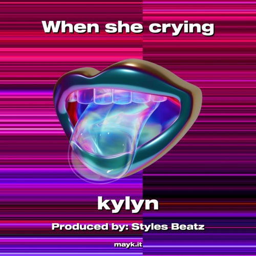 When she crying