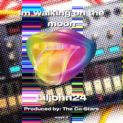 Im walking on the moon