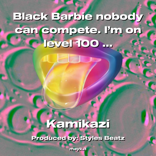 Black Barbie nobody can compete. I’m on level 100 yeah  level one.