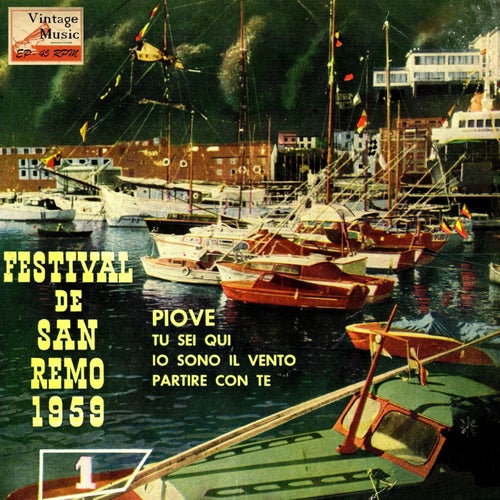 Vintage Italian Song Nº 36 - EPs Collectors, "Festival San Remo 1959"