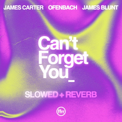 Can't Forget You (feat. James Blunt) [slowed + reverb]
