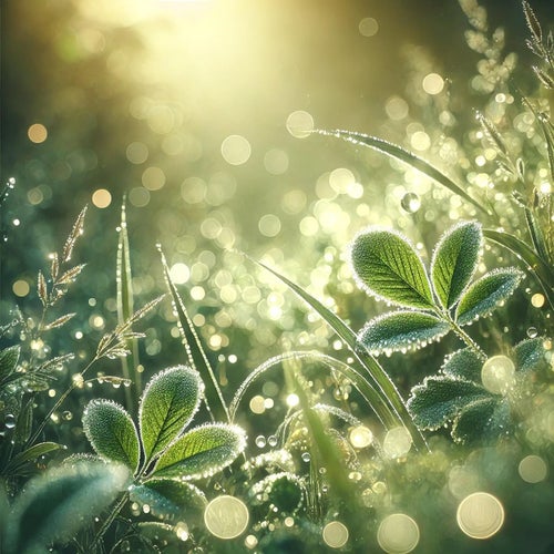 The glow of Morning Dew