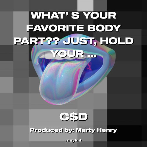 WHAT'S YOUR FAVORITE BODY PART?? JUST HOLD YOUR STOMACH!!