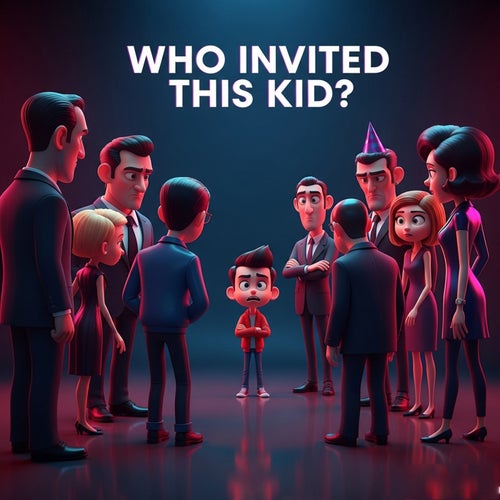 WHO INVITED THIS KID?
