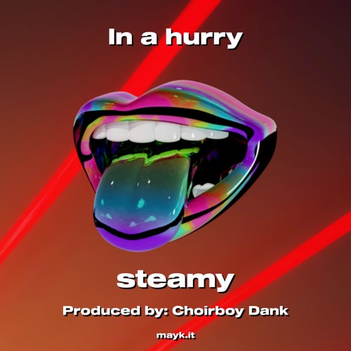In a hurry
