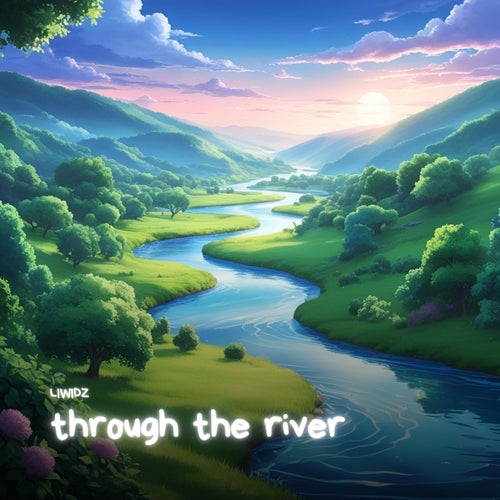 through the river