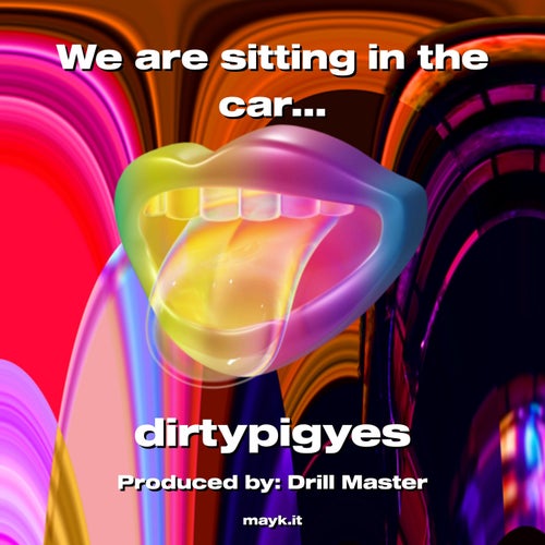 We are sitting in the car