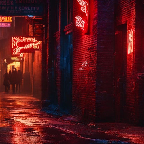 red light district