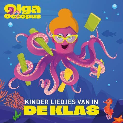 Olga Octopus Kinder liedjes van in de klas