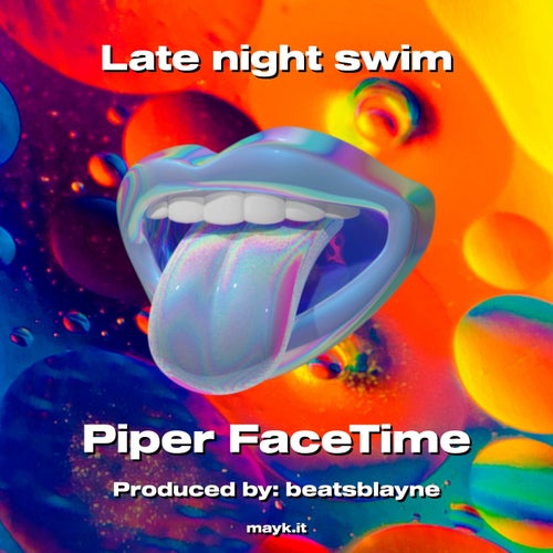 Late night swim