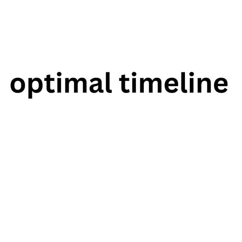 optimal timeline