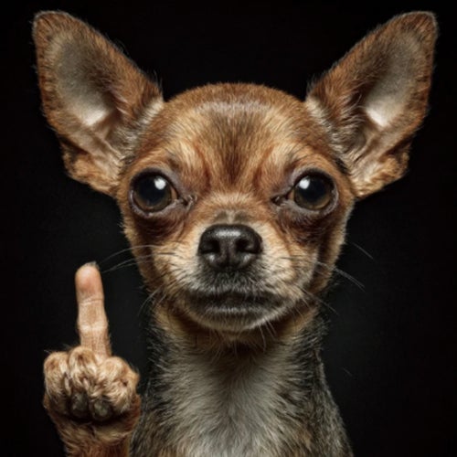 Chihuahua Flip off (bass boosted)
