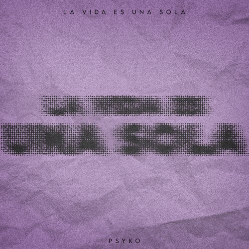 LA VIDA ES UNA SOLA