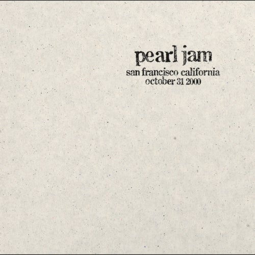2000.10.31 - San Francisco, California (Live)
