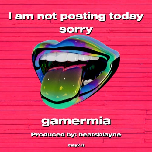 I am not posting today sorry