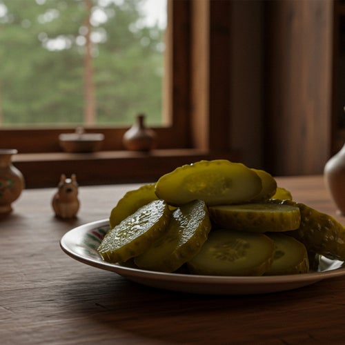 Crunchy pickles,I can't resist