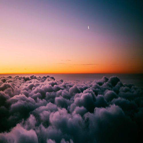 above the clouds