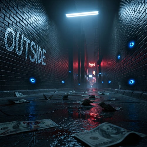 Outside