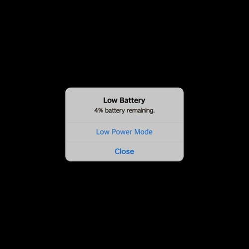 LOW BATTERY