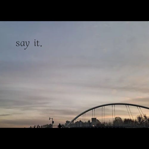 say it.