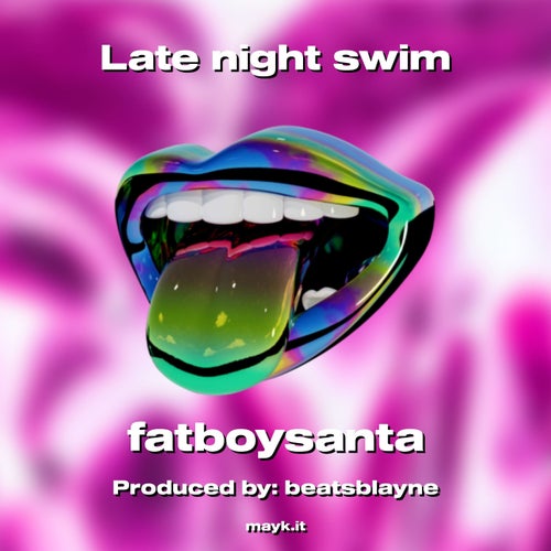 Late night swim