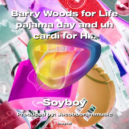 Barry Woods for Life pajama day and uh cardi for Halloween #barrywoodshasaweirdlookingpenis