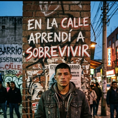 En la calle aprendi a sobrevivir
