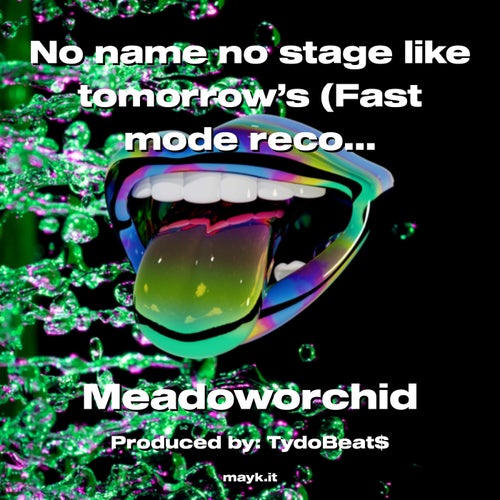No name no stage like tomorrow’s   (Fast mode recording)