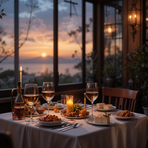 a languid dinner
