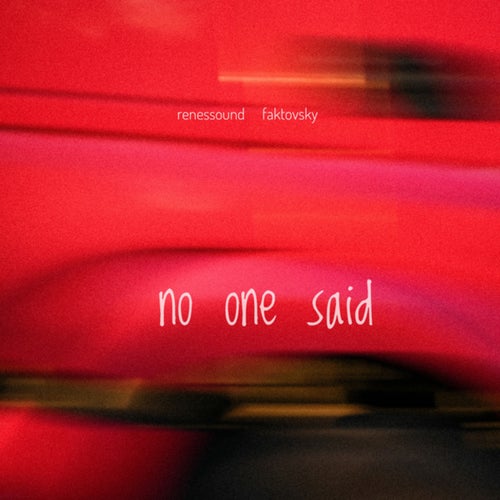 no one said