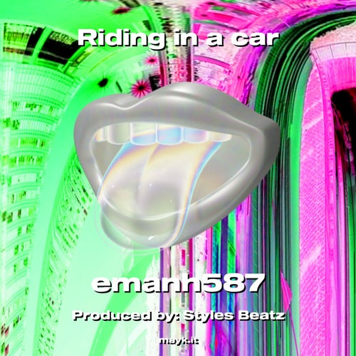 Riding in a car