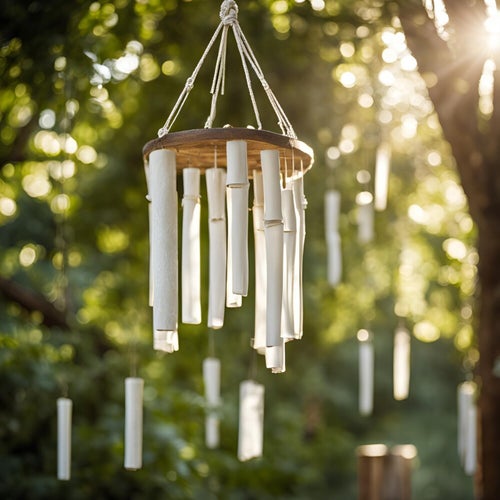 White windchimes