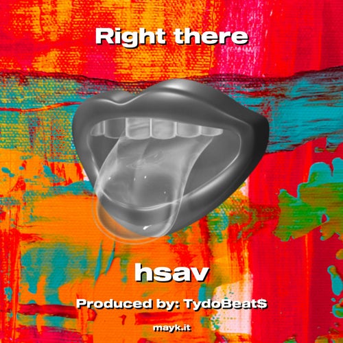 Right there