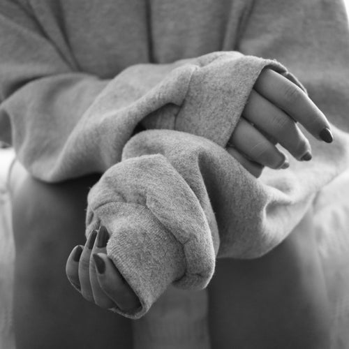 wearing my sweater