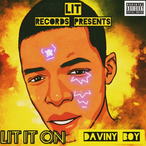lit it on