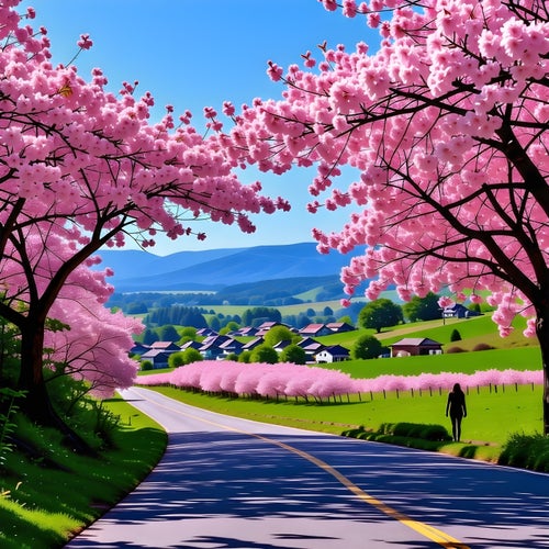 into the spring breeze