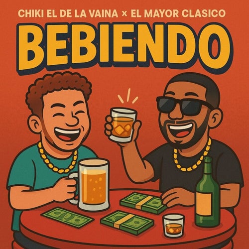 Bebiendo