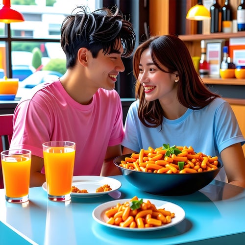 I want to eat tteokbokki
