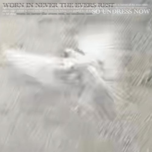 worn in never the evers rest, so undress now