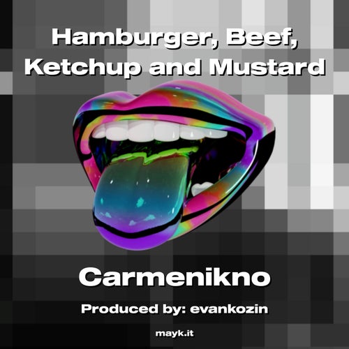 Hamburger  Beef  Ketchup and Mustard