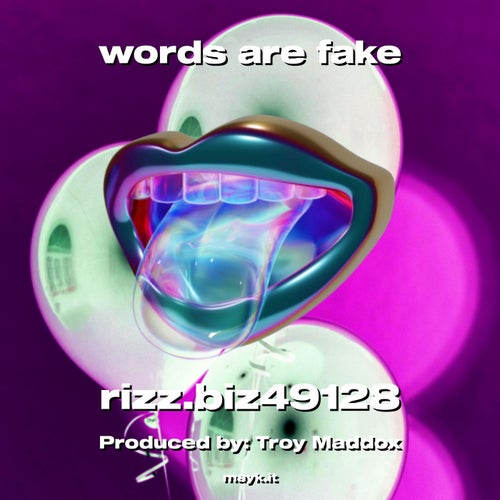 words are fake