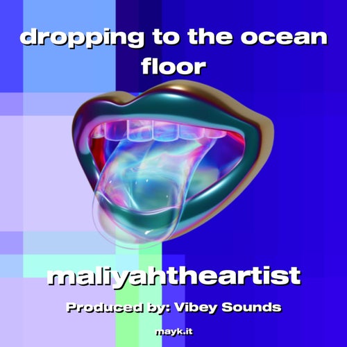 dropping to the ocean floor