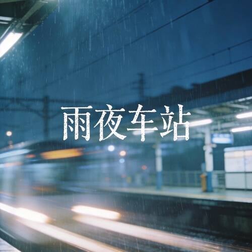 雨夜车站