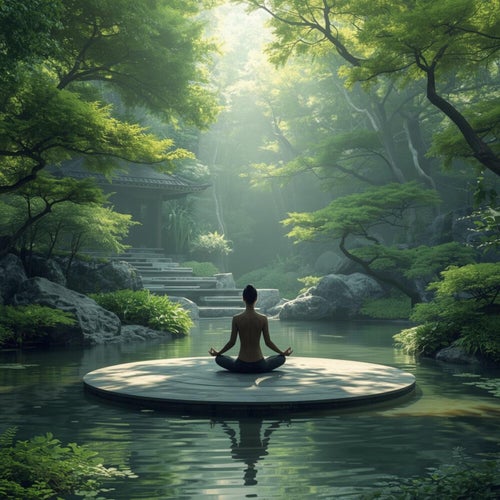 Meditate in a new start of calm