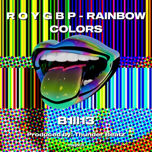 R O Y G B P - RAINBOW COLORS