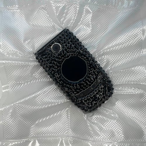 Rhinestone Flip Phone
