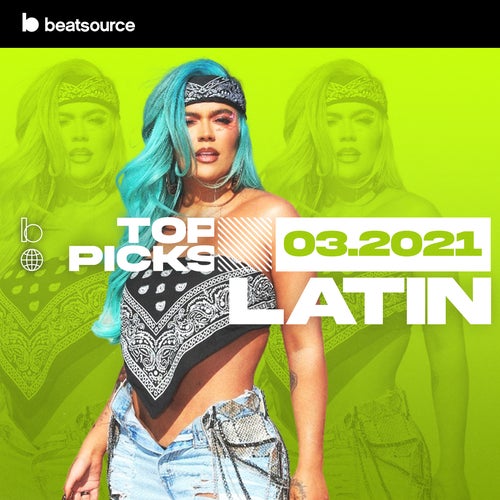 Latin Top Tracks - March 2021 Album Art