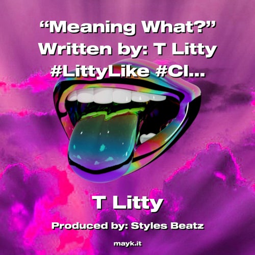 Meaning What? Written by:T Litty #LittyLike #Clock #NurseryRhyme