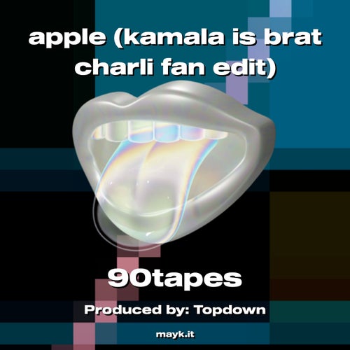 apple (kamala is brat charli fan edit)